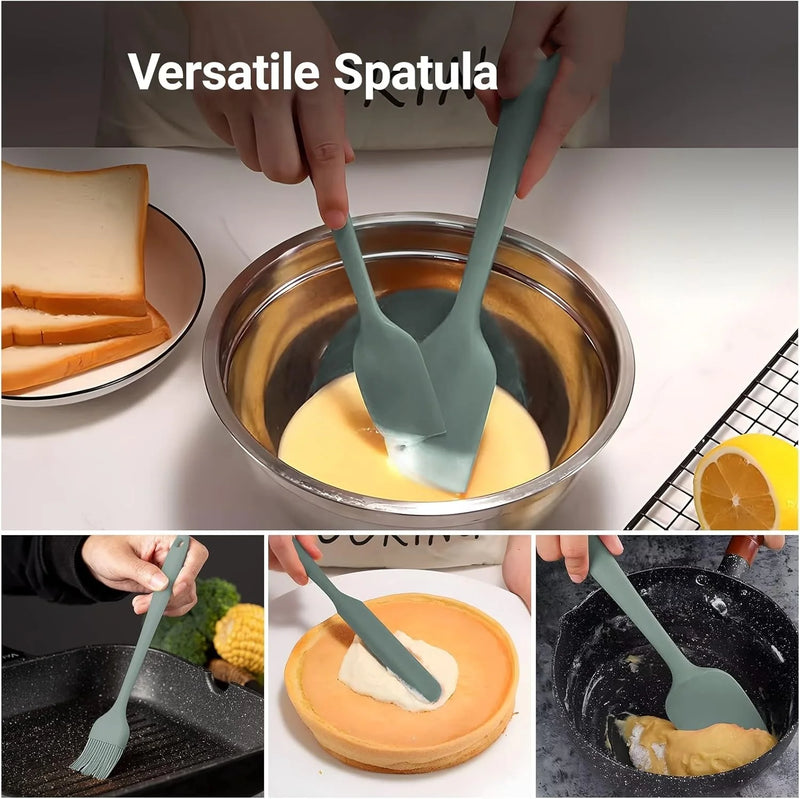 Conjunto de espátula de silicone