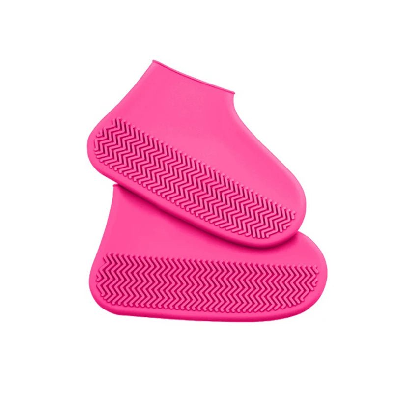 2 peças de sapato de silicone antiderrapante