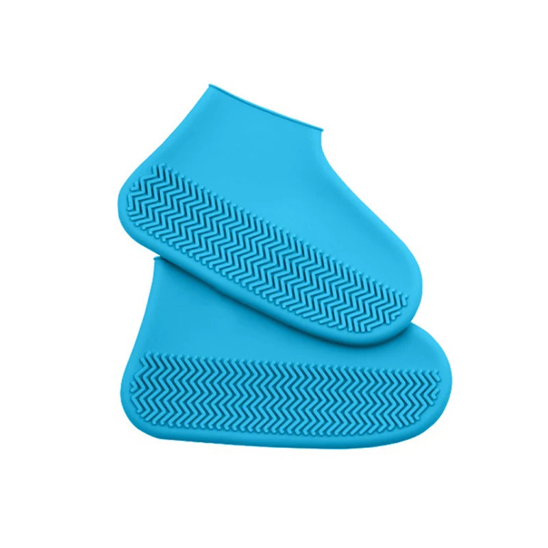 2 peças de sapato de silicone antiderrapante