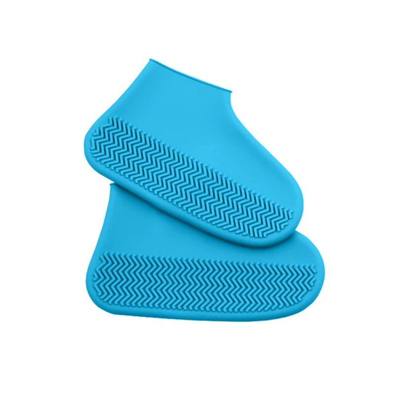 2 peças de sapato de silicone antiderrapante