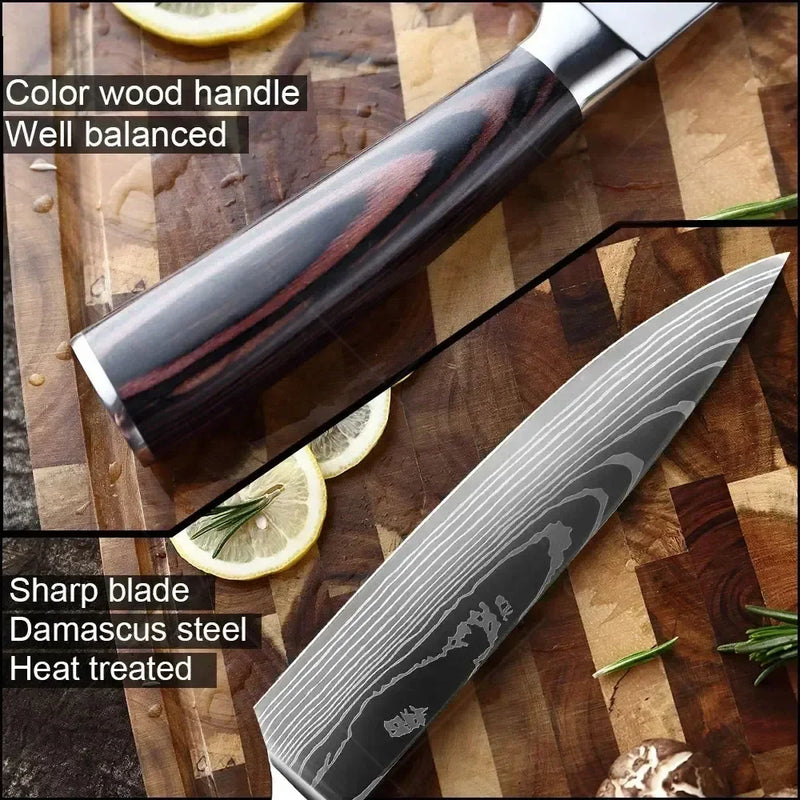 Conjunto de facas de cozinha