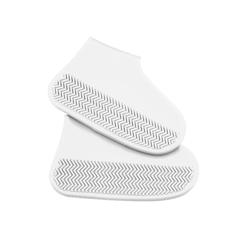 2 peças de sapato de silicone antiderrapante