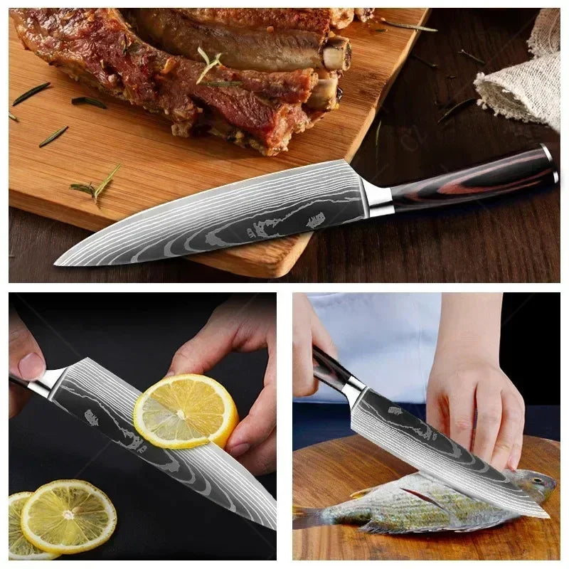 Conjunto de facas de cozinha