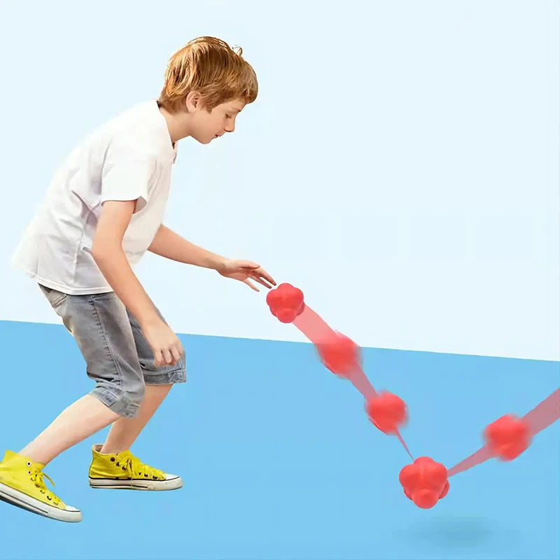 Bola de Reação Hexagonal para Treino