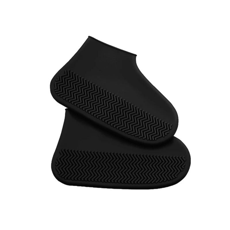 2 peças de sapato de silicone antiderrapante