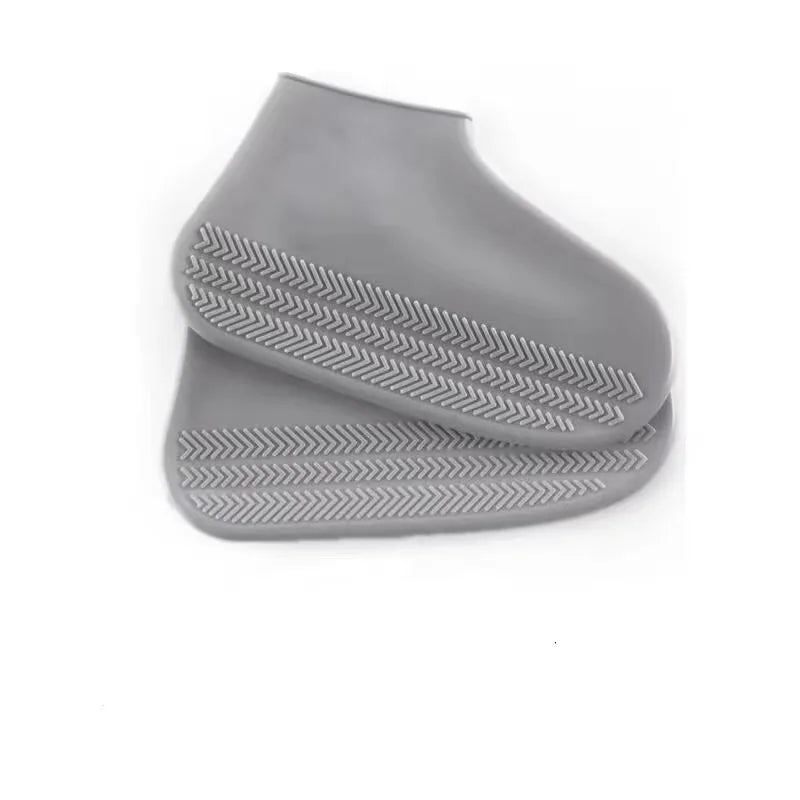 2 peças de sapato de silicone antiderrapante