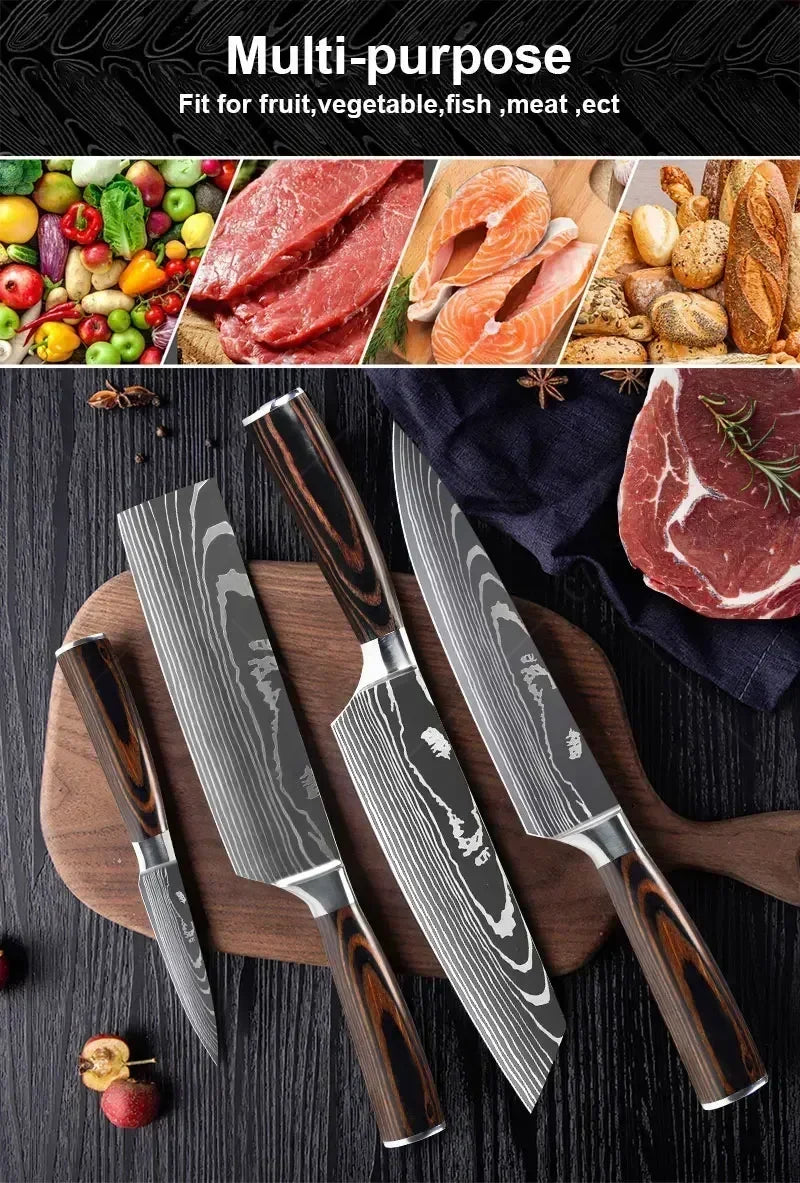 Conjunto de facas de cozinha