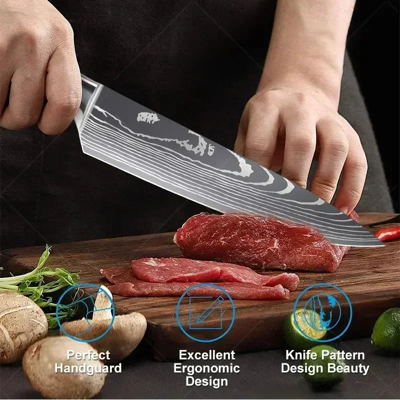Conjunto de facas de cozinha