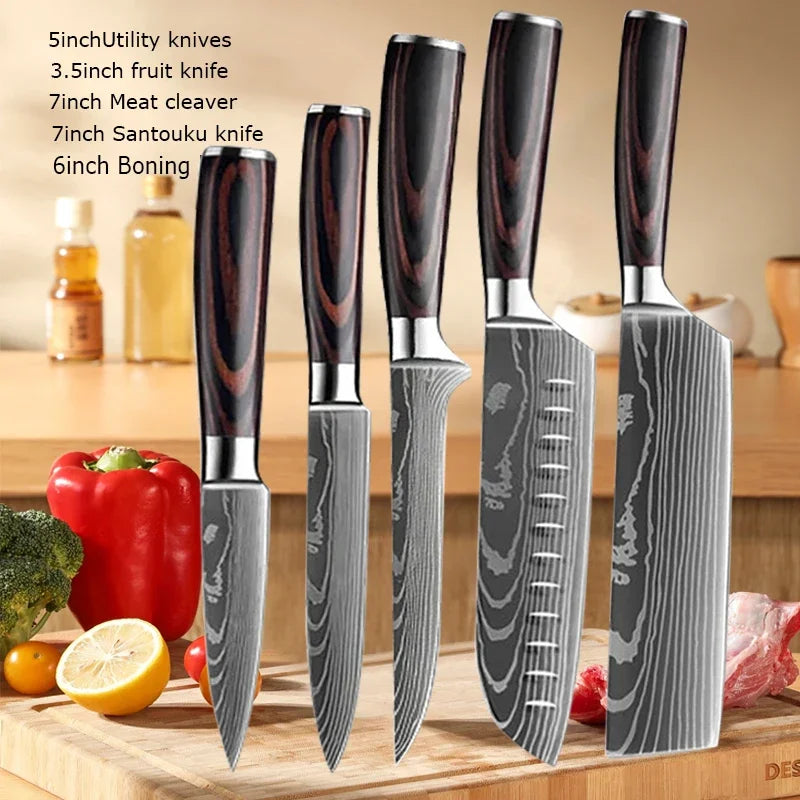 Conjunto de facas de cozinha