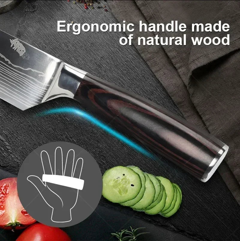 Conjunto de facas de cozinha
