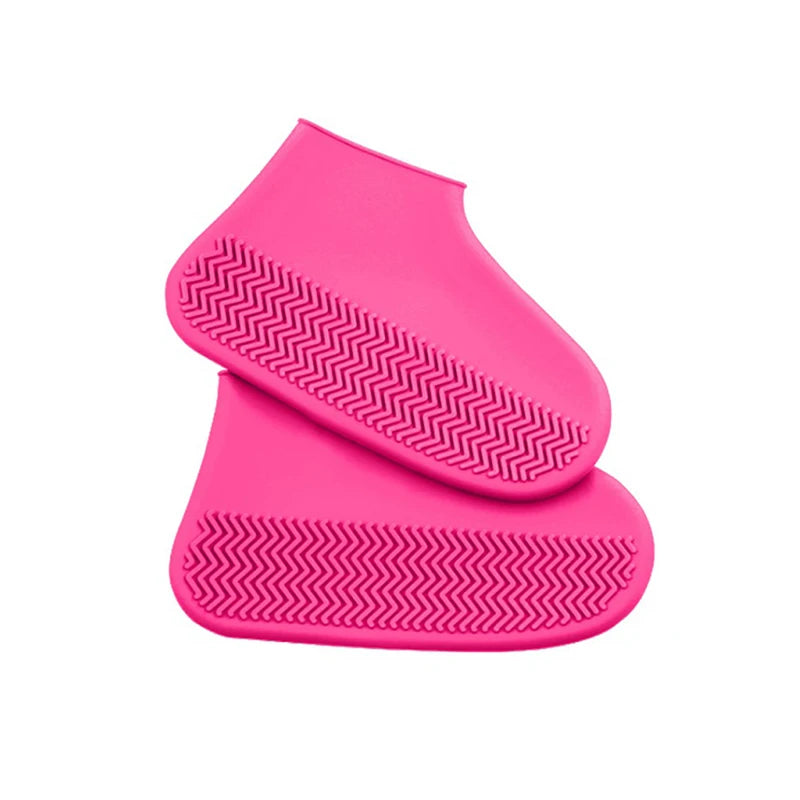 2 peças de sapato de silicone antiderrapante