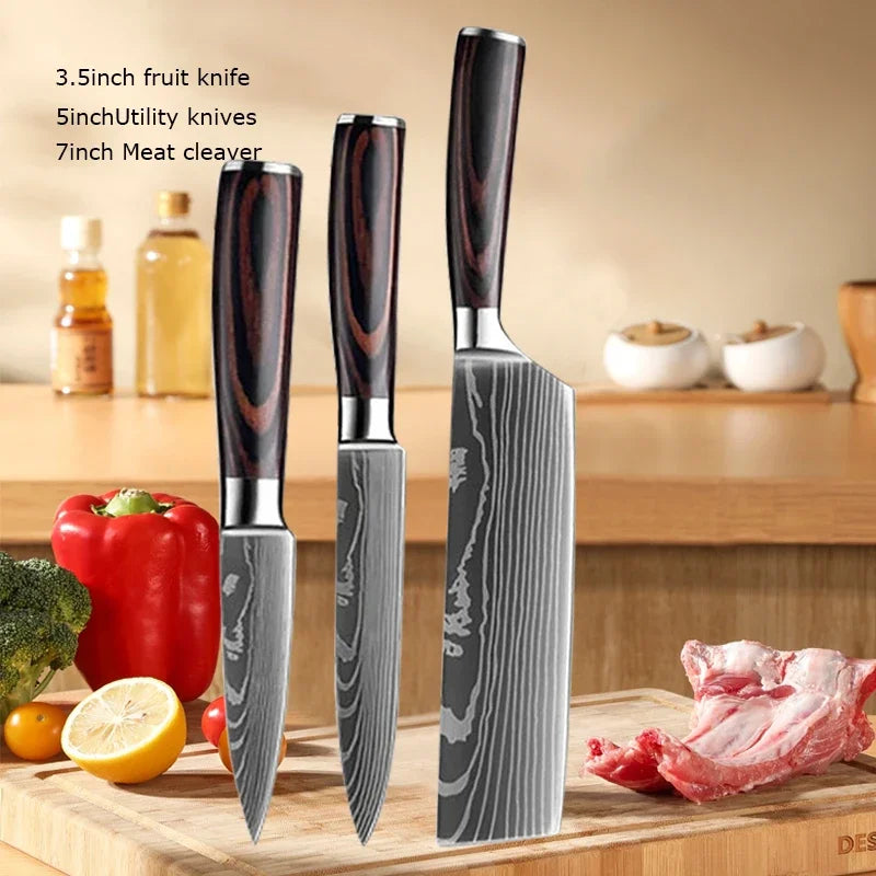 Conjunto de facas de cozinha