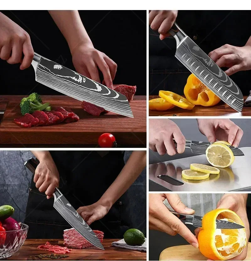 Conjunto de facas de cozinha
