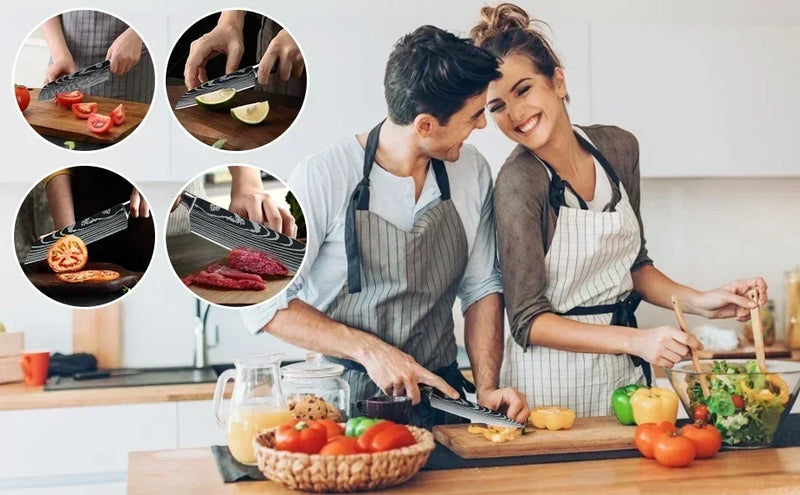 Conjunto de facas de cozinha